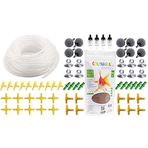colourful aquarium air pump combo accessories kit aquarium air pump accessories kit - combo pack of 1