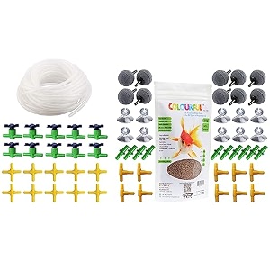 colourful aquarium air pump combo accessories kit aquarium air pump accessories kit - combo pack of 1