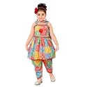 Colourful Ethnic Printed Dress Dhoti Pant amp
