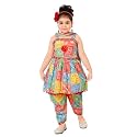 Colourful Ethnic Printed Dress Dhoti Pant amp