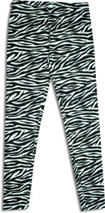 colours of cotton legging for girls black pack of 1