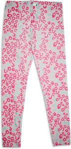 colours of cotton legging for girls pink pack of 1