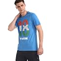 Colt Men39s Printed Regular fit T-Shirt 280590420_Blue_S_HS