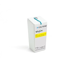 co-h06522 hygenic wedjets dental dam cord small shape yellow