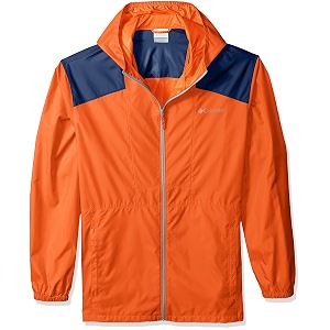 columbia hood polyester regular fit mens active wear jacket s22-km3972-011-p