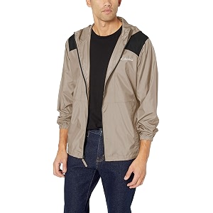 columbia hood polyester regular fit mens active wear jacket s22-km3972-011-p