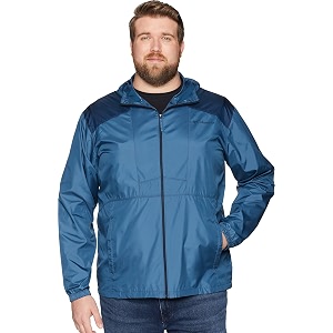 columbia hood polyester regular fit mens active wear jacket s22-km3972-011-p