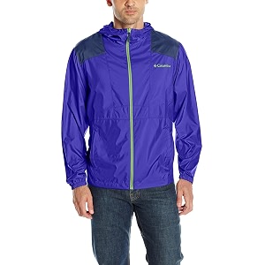 columbia hood polyester regular fit mens active wear jacket s22-km3972-011-p