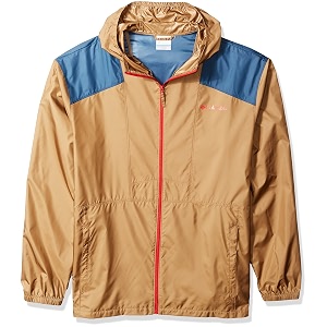 columbia hood polyester regular fit mens active wear jacket s22-km3972-011-p