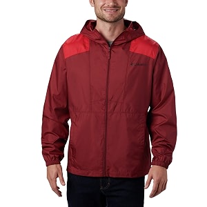 columbia hood polyester regular fit mens active wear jacket s22-km3972-011-p