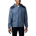 Columbia Hood Polyester Regular Fit Mens Active Wear Jacket (S22-KM3972-011-P)