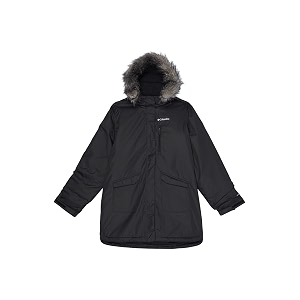 columbia kids girls suttle mountain long insulated jacket upto -10c
