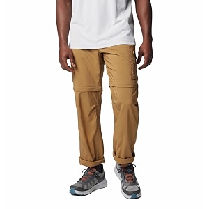 columbia men omni-shade silver ridge utility convertible pant for hiking  trekking  camping  safari  sun protection