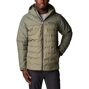 columbia men grand trek ii down hooded jacket upto -15c