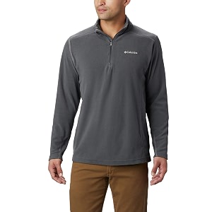 columbia men klamath range ii half zip fleece pullover upto 15c