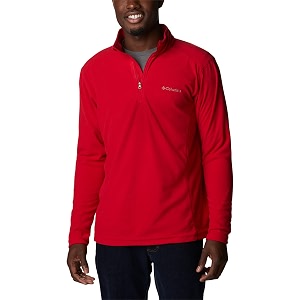 columbia men klamath range ii half zip fleece pullover upto 15c