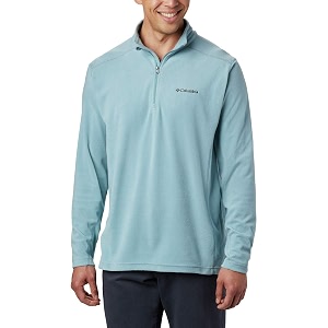columbia men klamath range ii half zip fleece pullover upto 15c