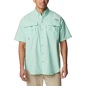 columbia men omni-shade bahama ii hiking and trekking short sleeve shirt
