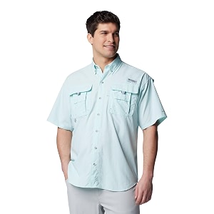 columbia men omni-shade bahama ii hiking and trekking short sleeve shirt