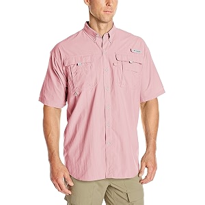 columbia men omni-shade bahama ii hiking and trekking short sleeve shirt