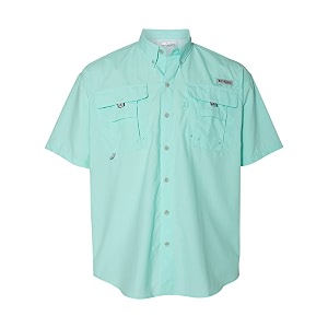 columbia men omni-shade bahama ii hiking and trekking short sleeve shirt