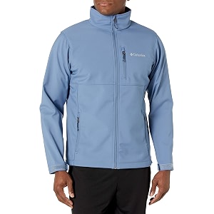 columbia men polyester short length omni-shield ascender softshell hiking and trekking jacket