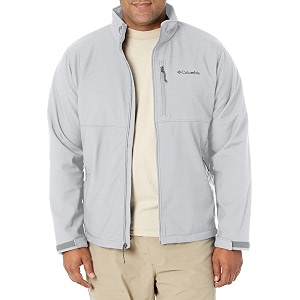 columbia men polyester short length omni-shield ascender softshell hiking and trekking jacket