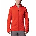 Columbia Men Fleece Polyester Standard Length Omni-Wick Park View Hiking and Trekking Jacket