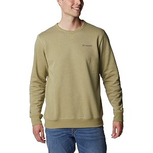 columbia mens m logo fleece crew