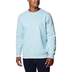 columbia mens m logo fleece crew