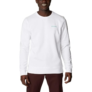 columbia mens m logo fleece crew