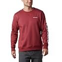 Columbia Mens M Logo Fleece Crew
