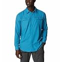 Columbia Mens Silver Ridge2.0 Long Sleeve Shirt, Deep Marine, XXL