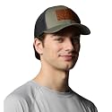 Columbia Unisex Adult PFG Leather Fish Flag Mesh Ball Cap