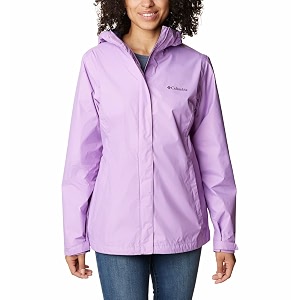 columbia women omni-tech arcadia ii rain jacket for hiking  trekking  waterproof