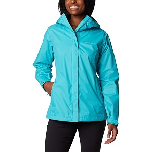 Columbia Womens Solid Arcadia Ii Rain Jacket