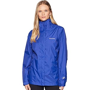 Columbia Womens Solid Arcadia Ii Rain Jacket