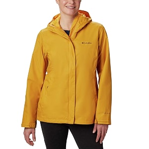 Columbia Womens Solid Arcadia Ii Rain Jacket