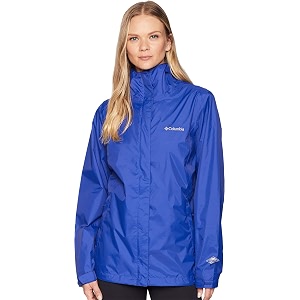 Columbia Womens Solid Arcadia Ii Rain Jacket