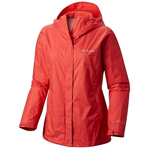 Columbia Womens Solid Arcadia Ii Rain Jacket