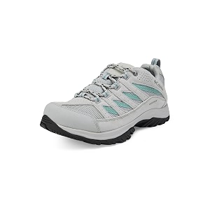 columbia women grey omnitech crestwood hiking amp trekking waterproof shoes uk-7
