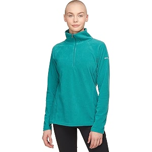 columbia women glacial iv half zip upto 15c