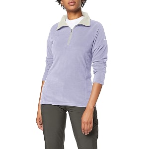 columbia women glacial iv half zip upto 15c