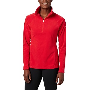 columbia women glacial iv half zip upto 15c