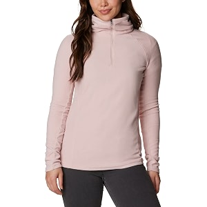columbia women glacial iv half zip upto 15c