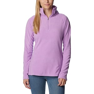 columbia women glacial iv half zip upto 15c