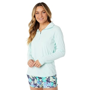 columbia women glacial iv half zip upto 15c