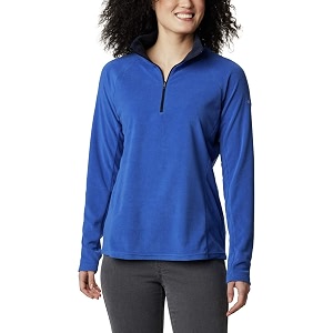 columbia women glacial iv half zip upto 15c