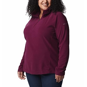 columbia women glacial iv half zip upto 15c