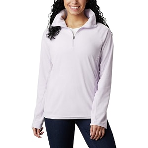 columbia women glacial iv half zip upto 15c